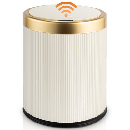 TG6130 Intelligent Induction Garbage Can Milk White 13L