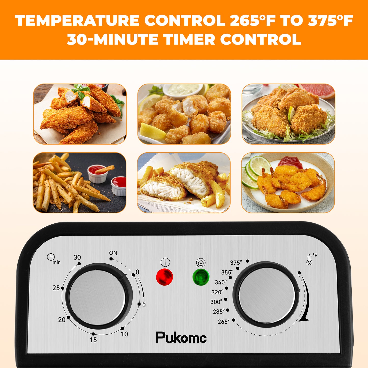 TSAF40DH dual pot electric fryer