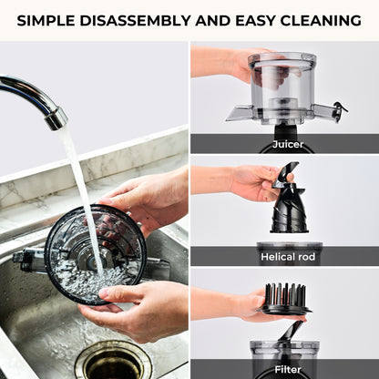 Black juice extractor