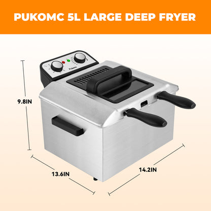 TSAF40DH dual pot electric fryer