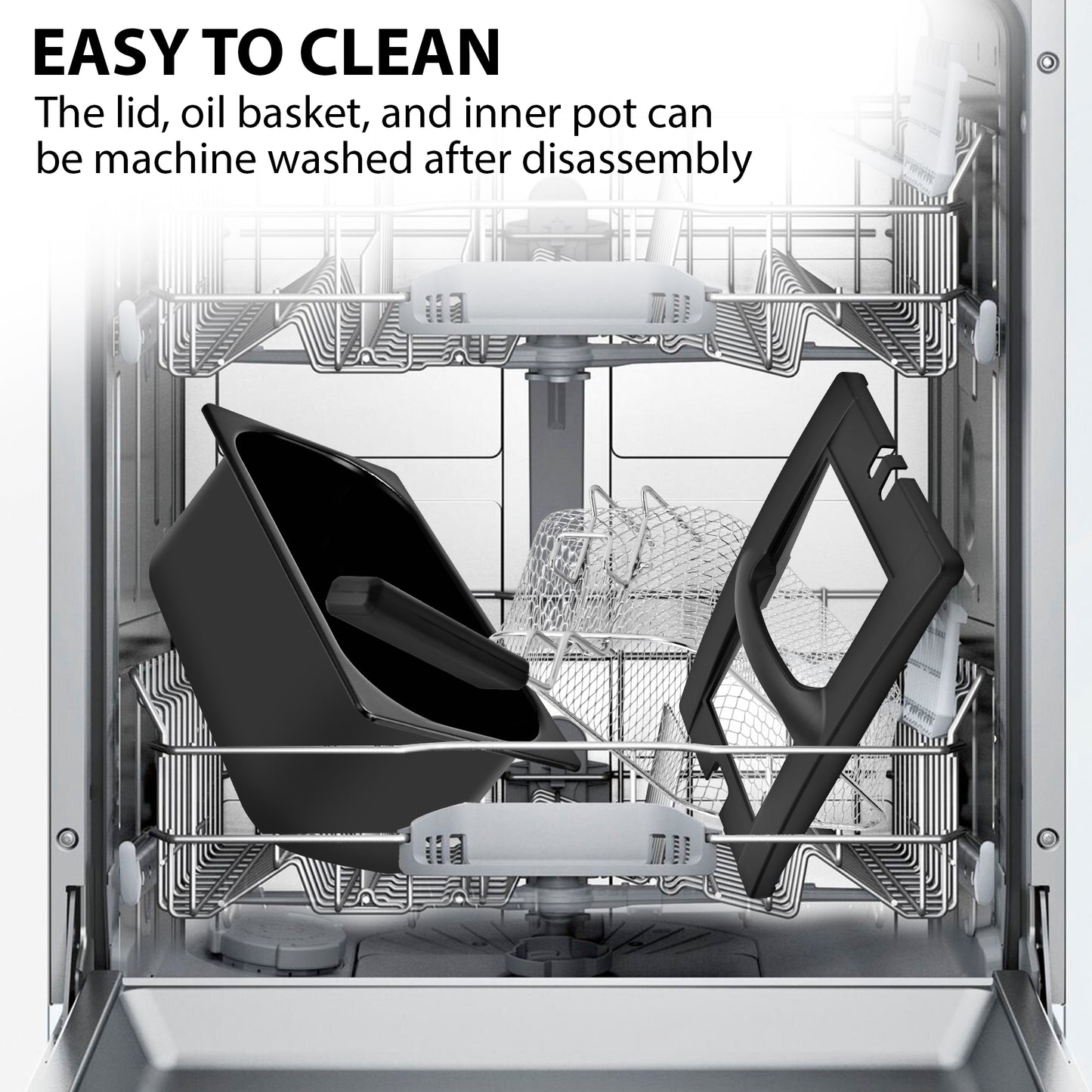 MMF635S1-1 deep fryer 3L silver