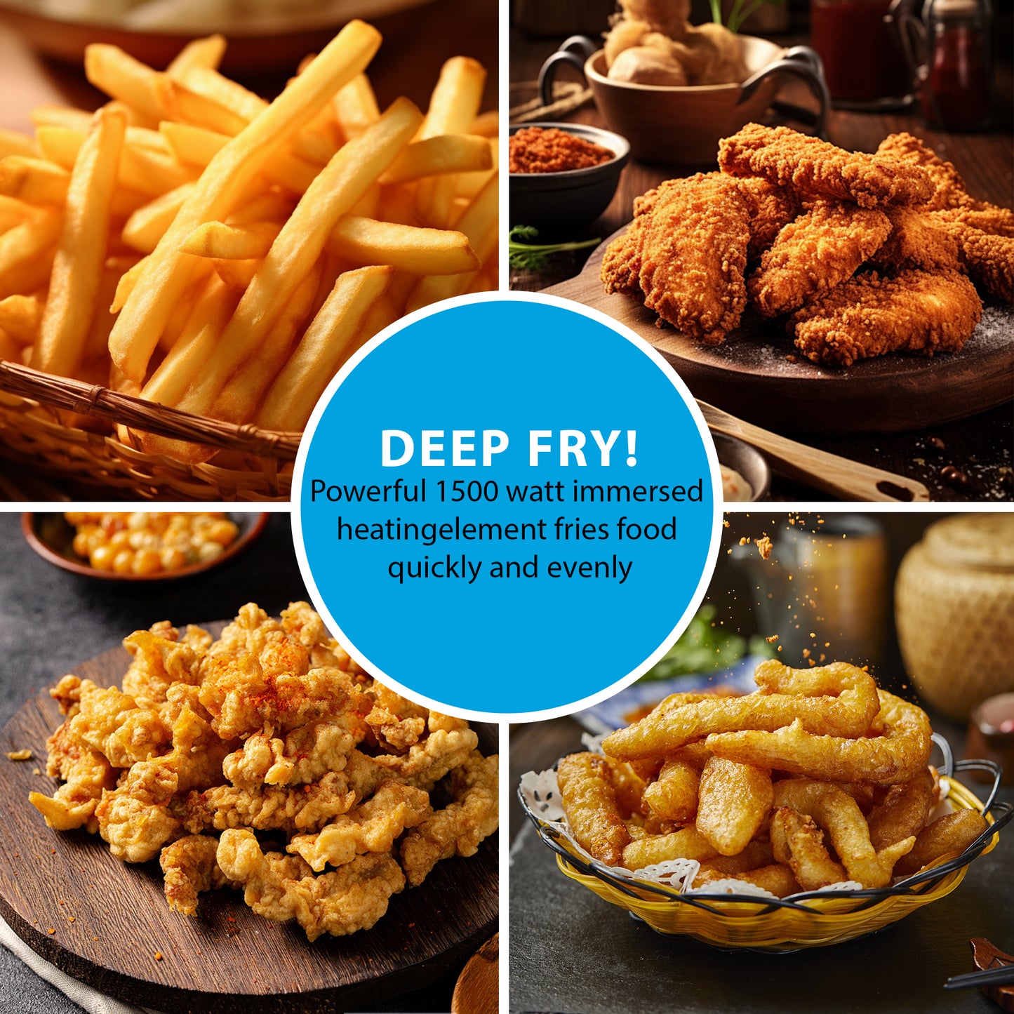 130DL dual pot electric fryer