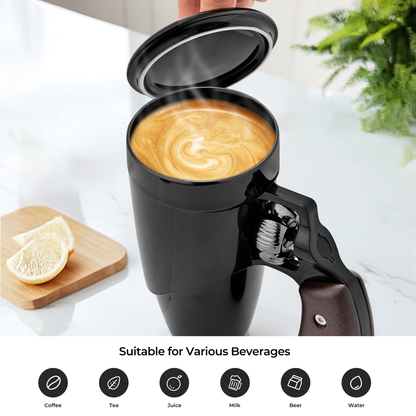Left revolver cup