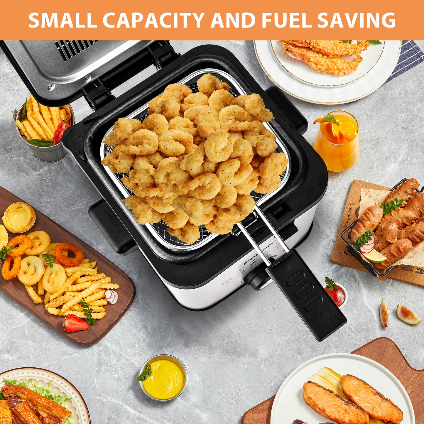 MR15C1-1.5L Electric Deep Fryer