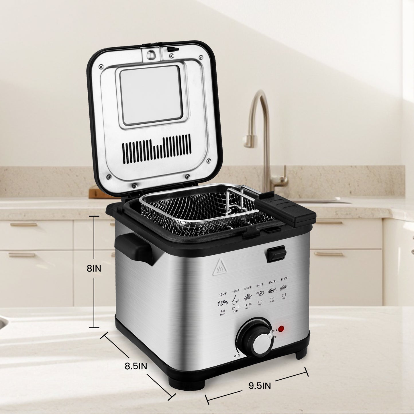 MR15C1-1.5L Electric Deep Fryer