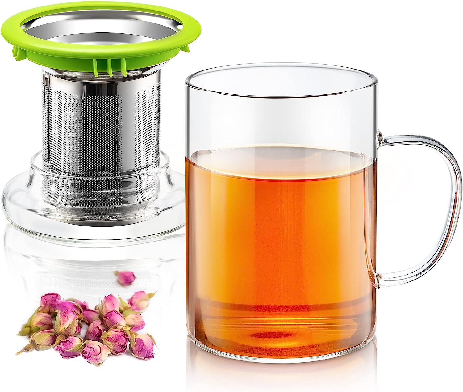 SUMETAS Fresh green tea cup, office and home must have