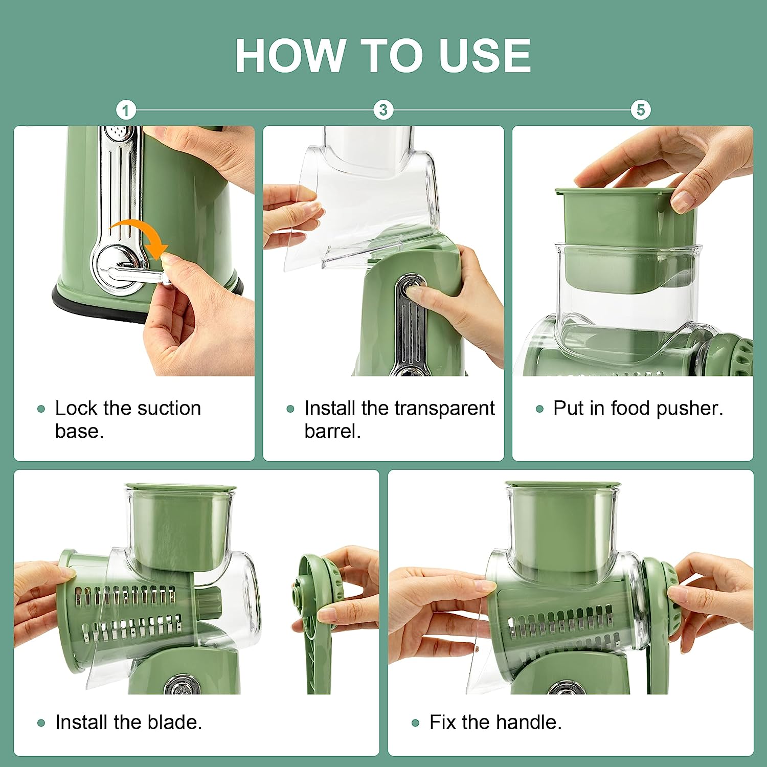 SUMETAS Multi-functional vegetable cutter